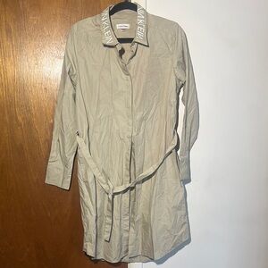 Calvin Klein Beige shirt dress